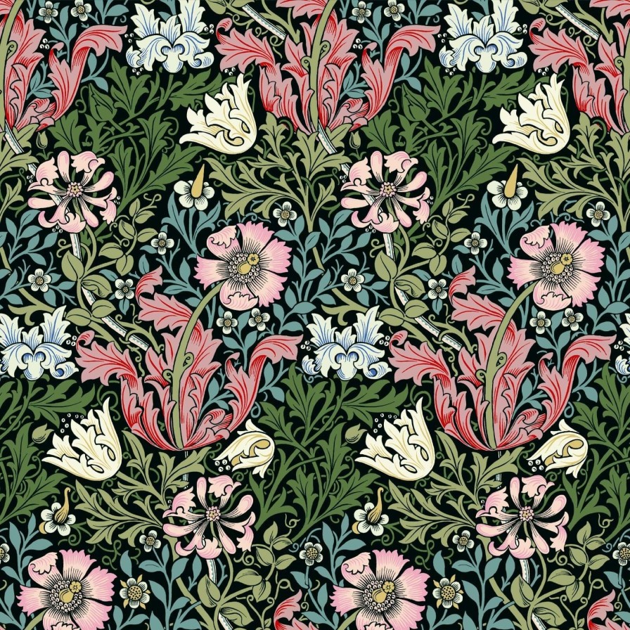 Wallpaper House of Hackney | Compton Wallpaper-Onyx