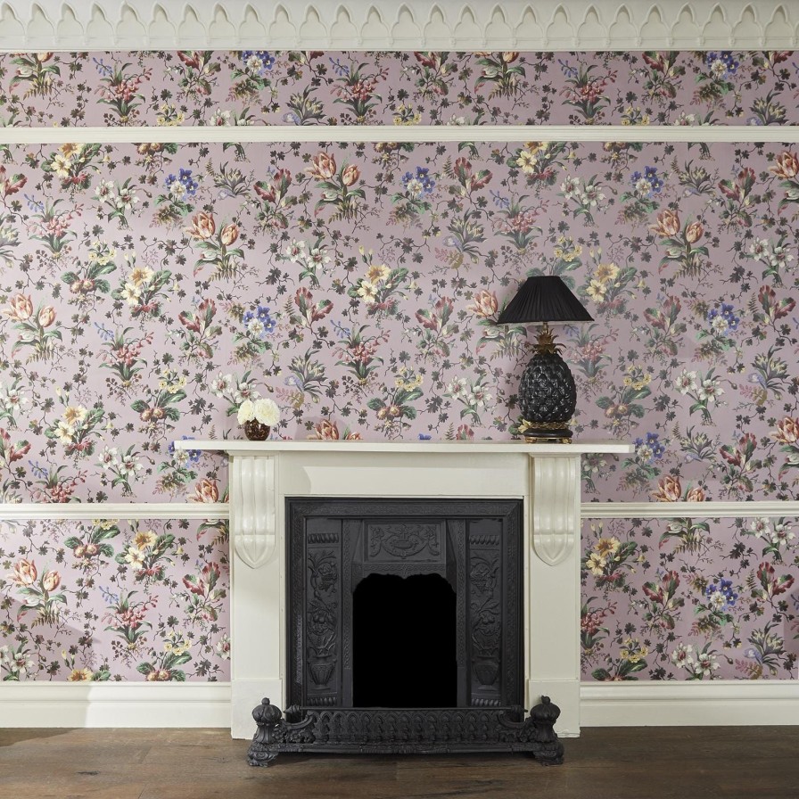 Wallpaper House of Hackney | Tulipa Wallpaper-Tourmaline