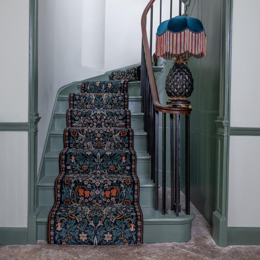 Furnishings House of Hackney Runners | Blackthorn Runner-Petrol
