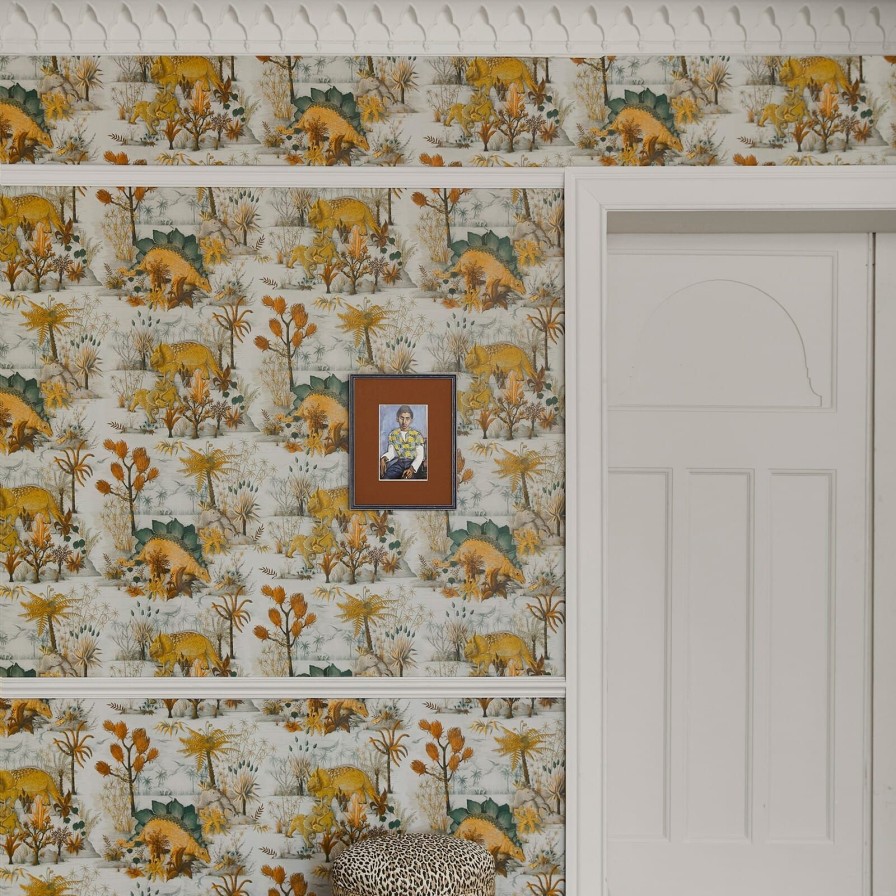 Wallpaper House of Hackney | Dinosauria Wallpaper-Dusk