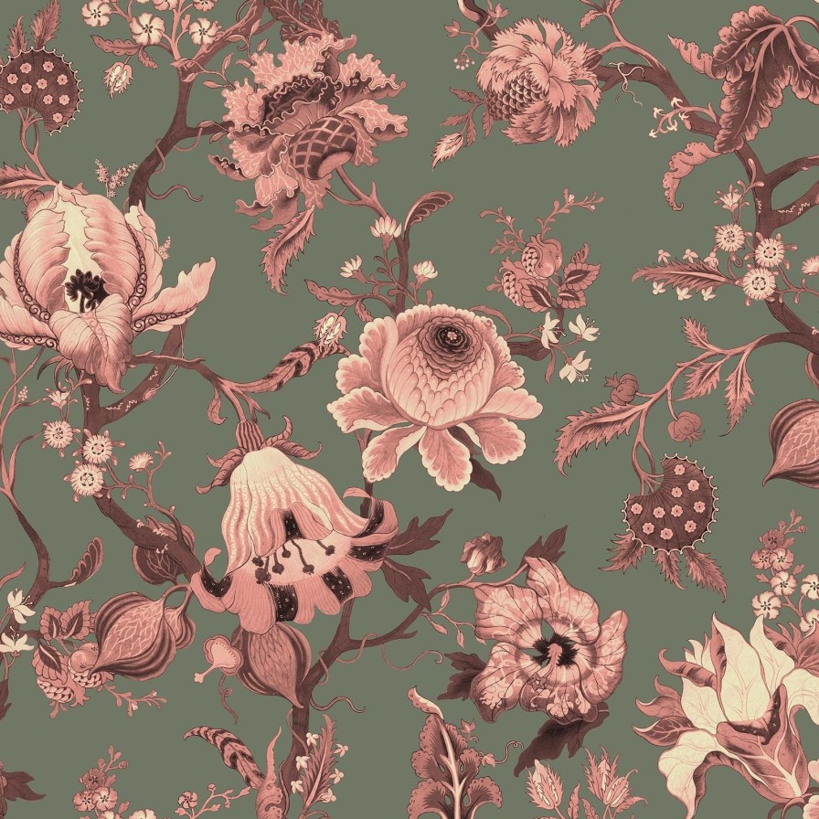 Wallpaper House of Hackney | Artemis Wallpaper-Verdigris