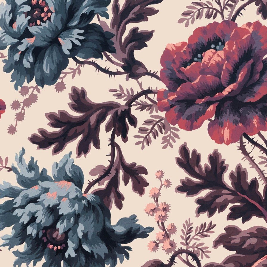 Wallpaper House of Hackney | Opia Magna Wallpaper-Magenta