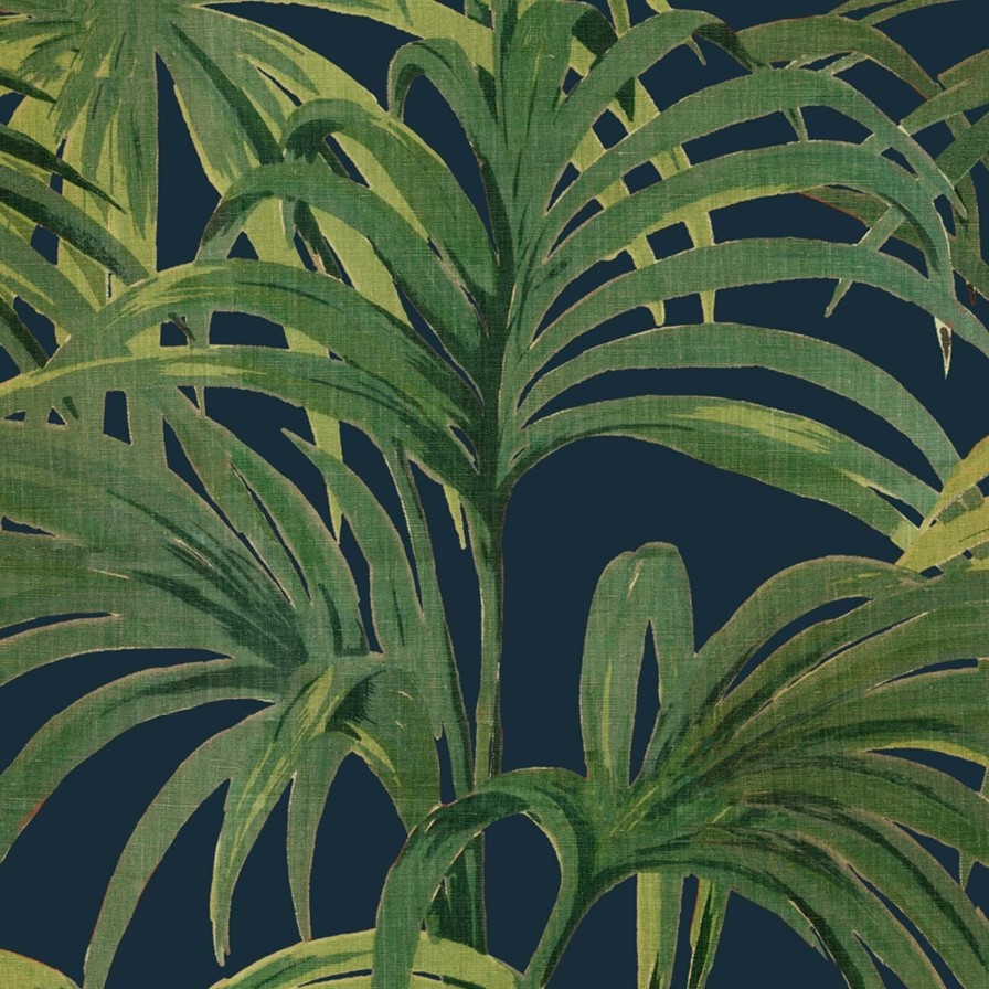 Wallpaper House of Hackney | Palmeral Wallpaper-Midnight Green Magna