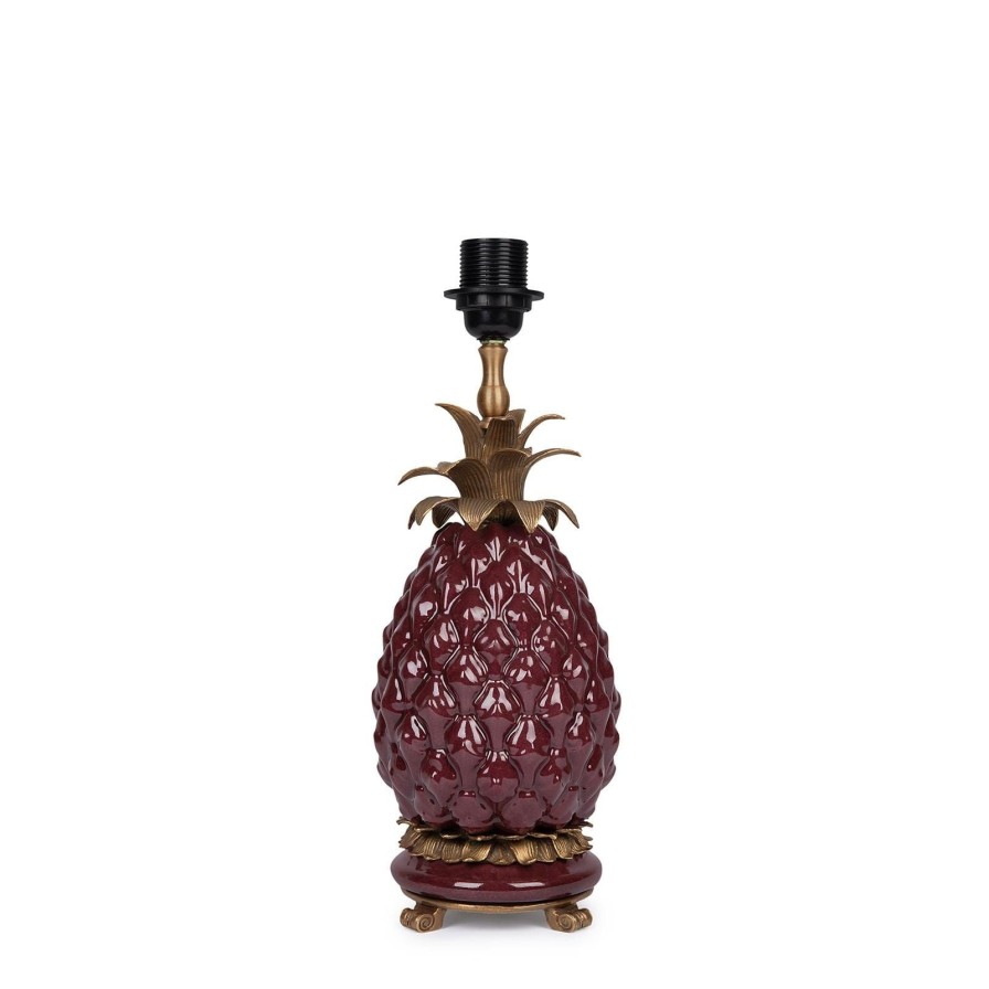 Accessories House of Hackney Lamp Bases | Ananito Pineapple Lampstand-Carnelian