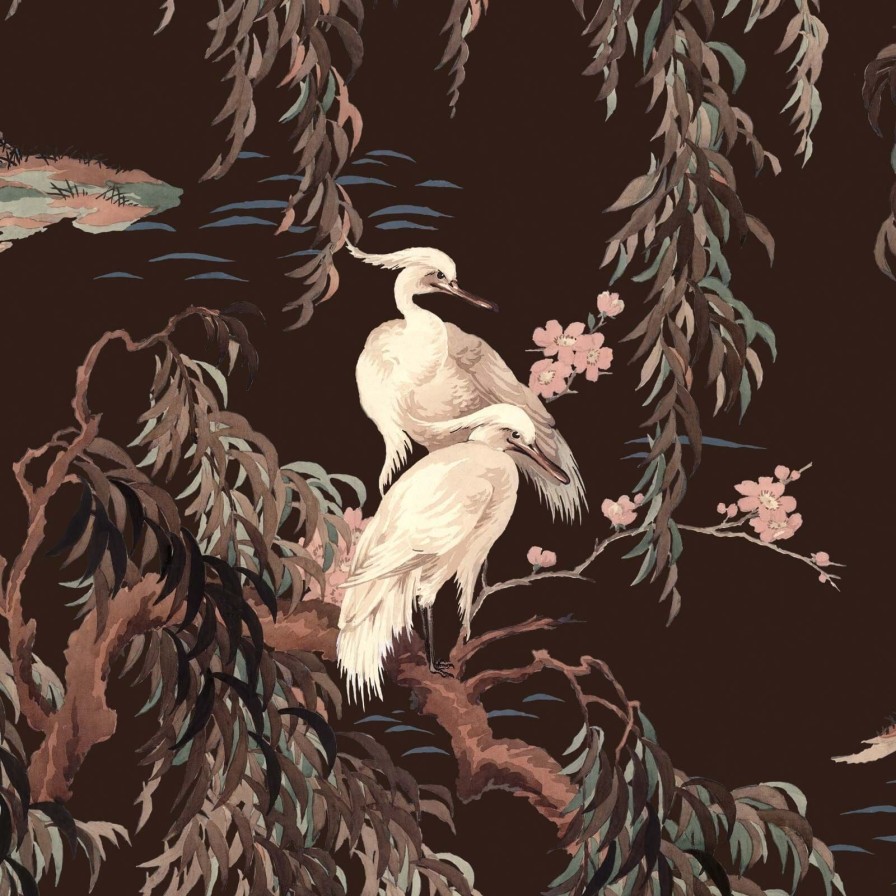 Wallpaper House of Hackney | Zeus Wallpaper-Carob