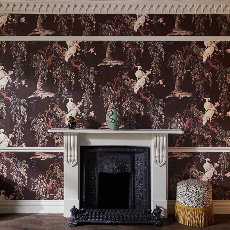 Wallpaper House of Hackney | Zeus Wallpaper-Carob