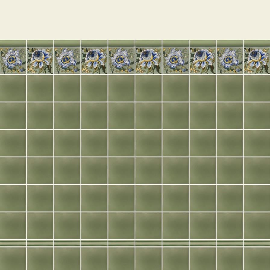 Furnishings House of Hackney Tiles | Voss Tiles-Sage