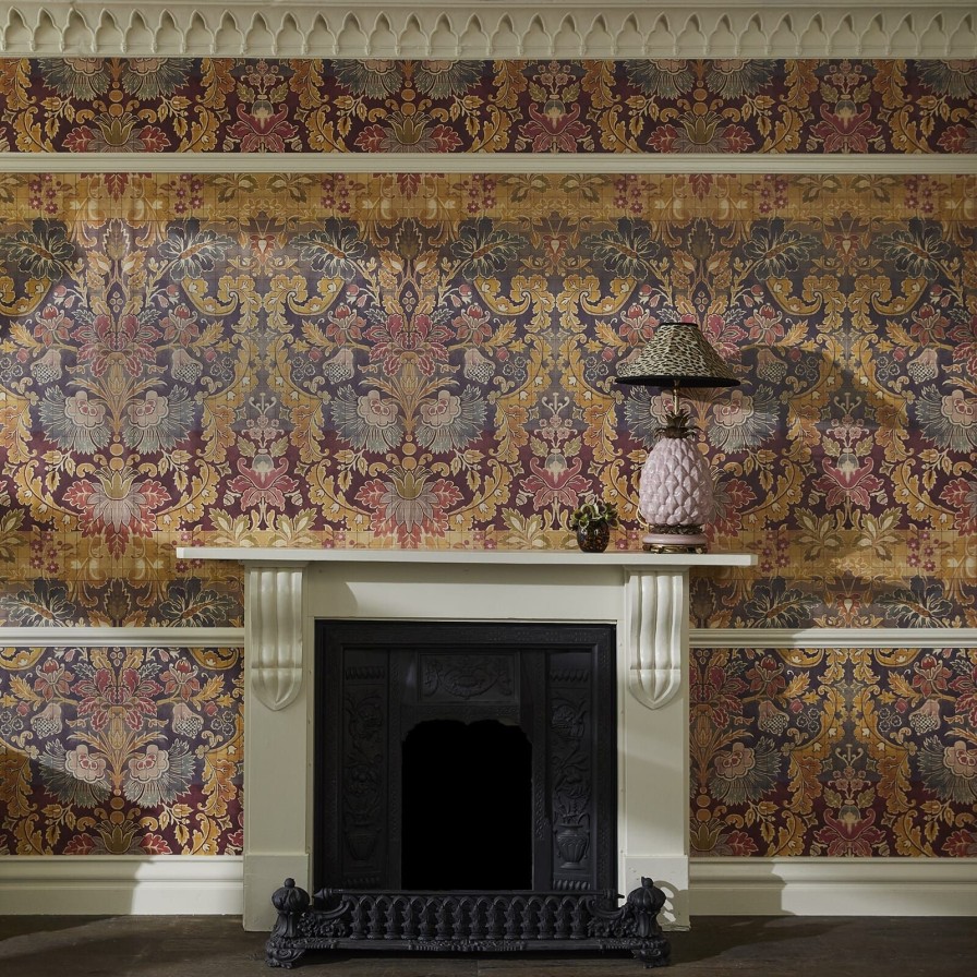Wallpaper House of Hackney | Andastra Wallpaper-Almandine
