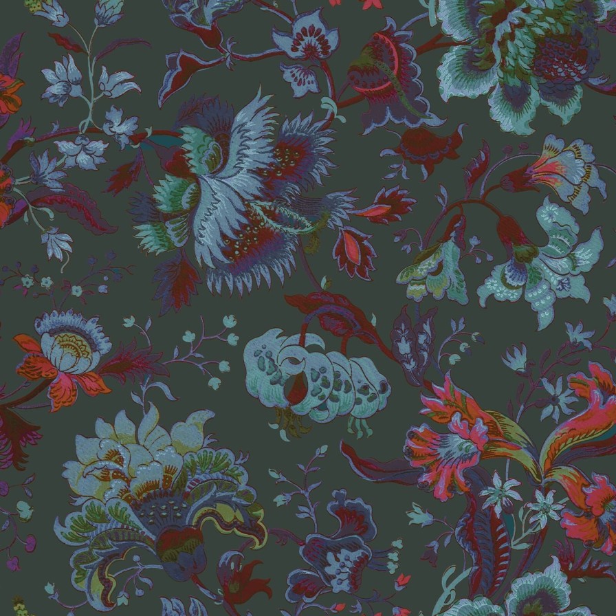 Wallpaper House of Hackney | Majorelle Wallpaper-Petrol