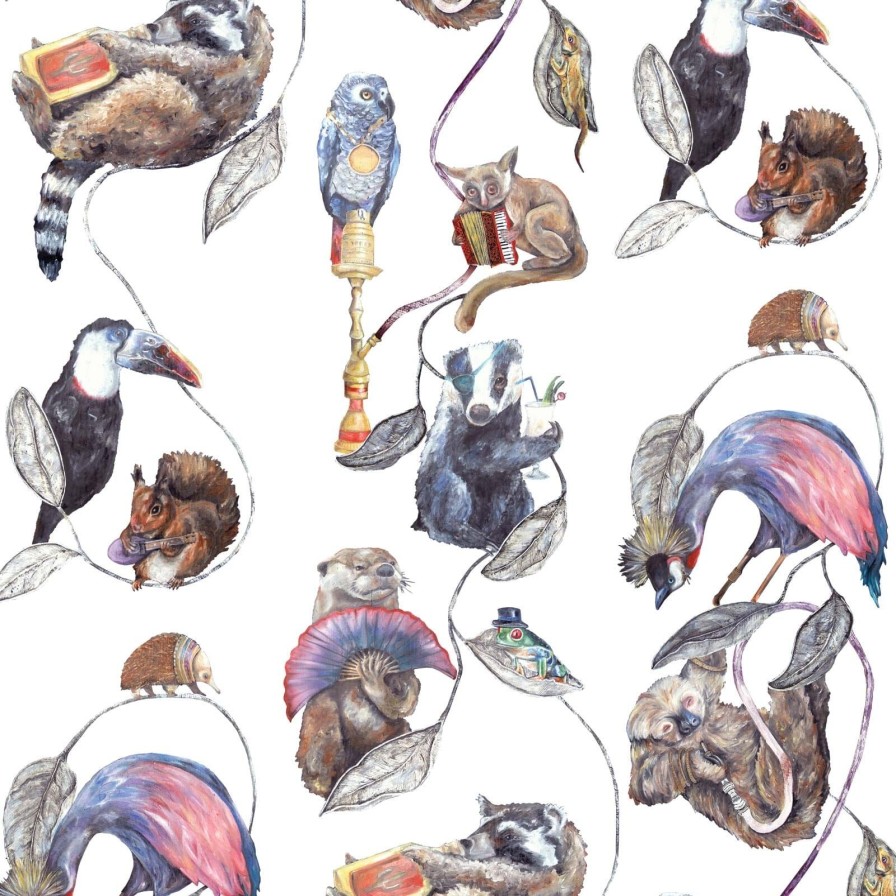 Wallpaper House of Hackney | Hackney Empire Wallpaper-White