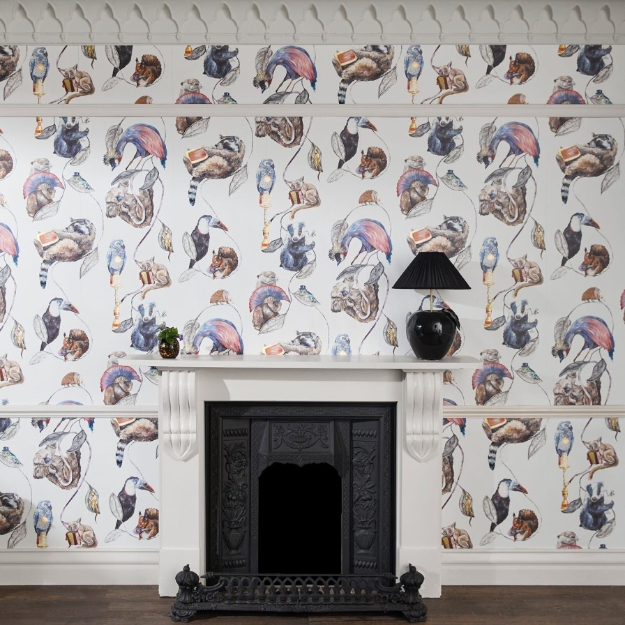 Wallpaper House of Hackney | Hackney Empire Wallpaper-White