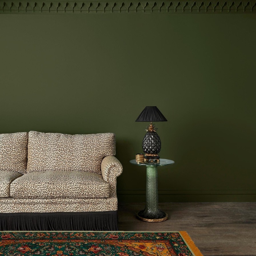 Furnishings House of Hackney Rugs | Artemis Rug-Petrol & Gold