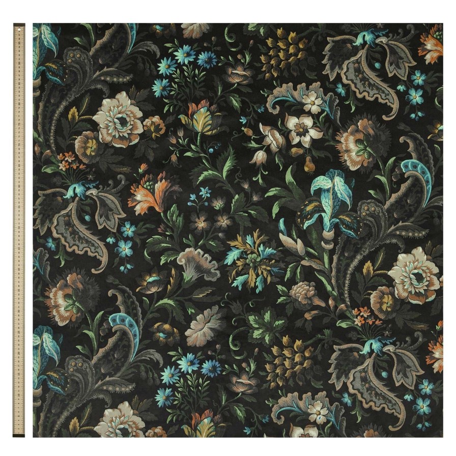 Fabric House of Hackney | Florika Velvet Blind-Onyx