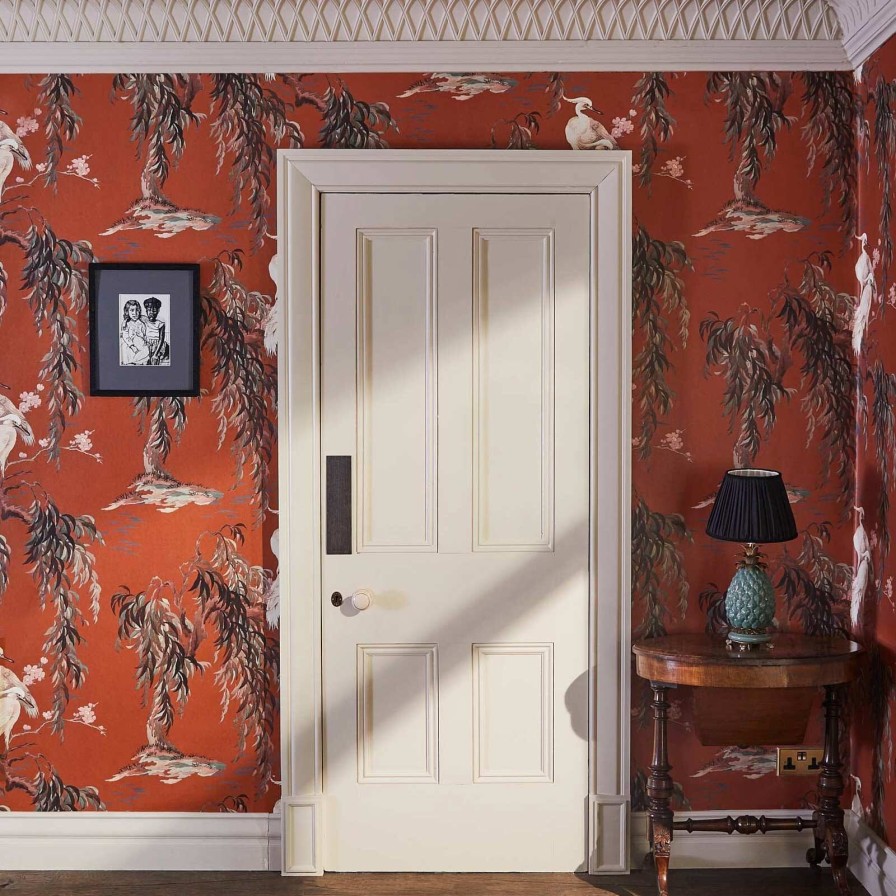 Wallpaper House of Hackney | Zeus Wallpaper-Tobacco