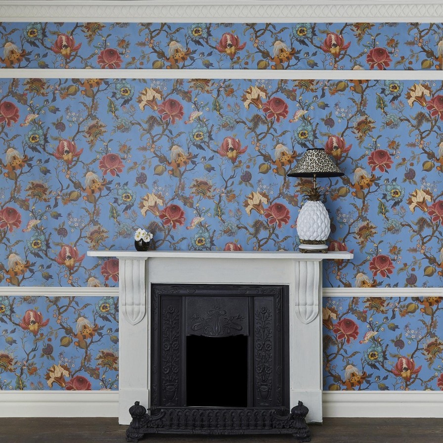 Wallpaper House of Hackney | Artemis Wallpaper-Azure