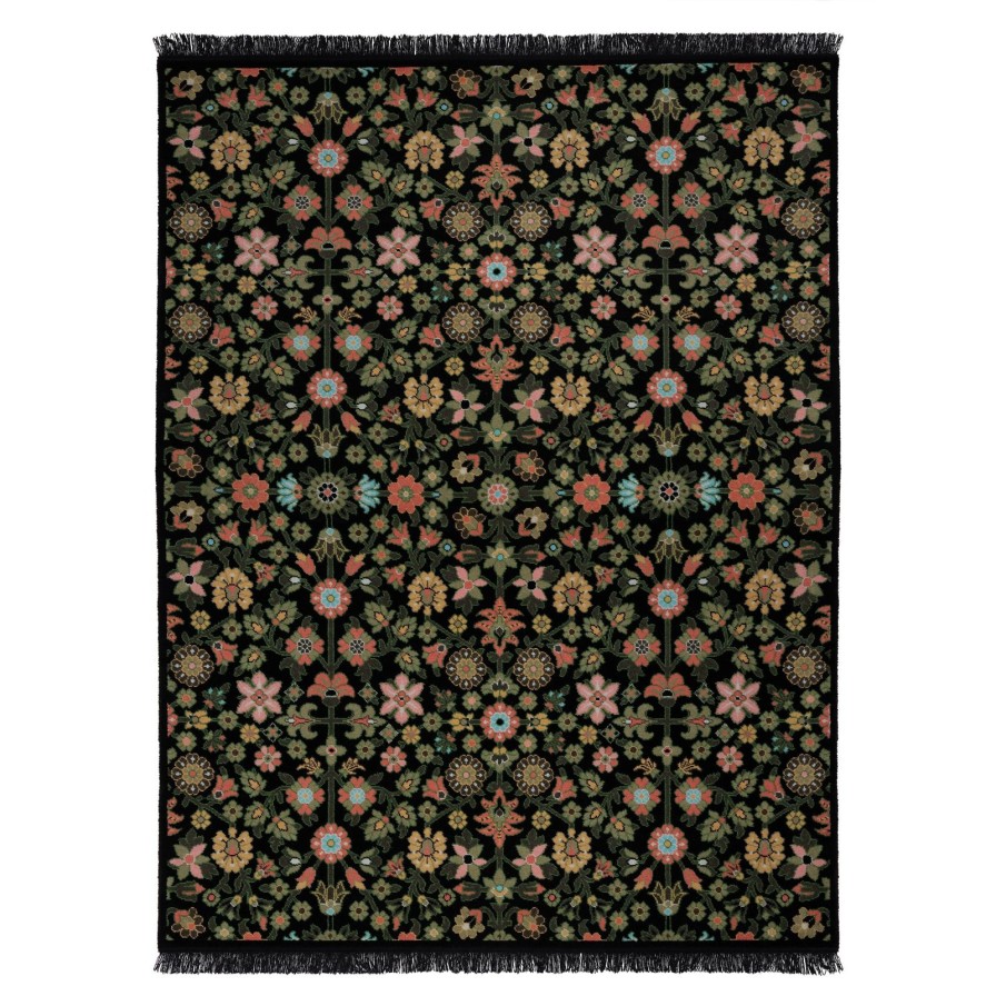 Furnishings House of Hackney Rugs | Astera Rug-Noir