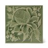 Furnishings House of Hackney Tiles | Artemis Rose Relief Tiles-Sage