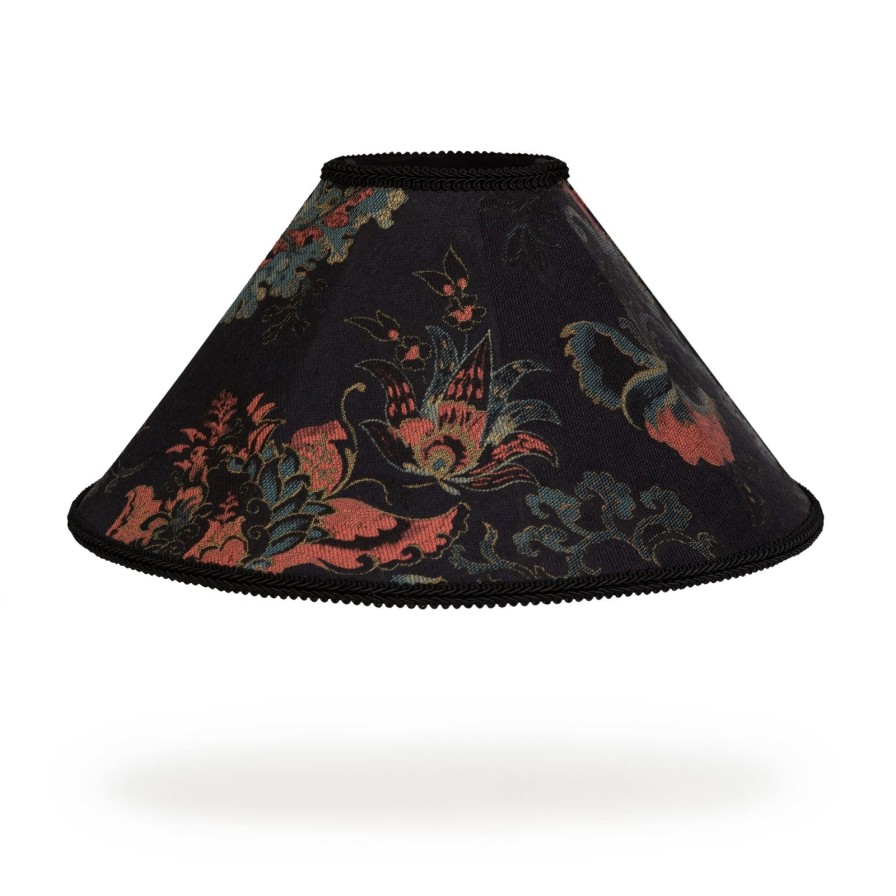 Accessories House of Hackney Lampshades | Persephone Jacquard Romily Lampshade-Noir