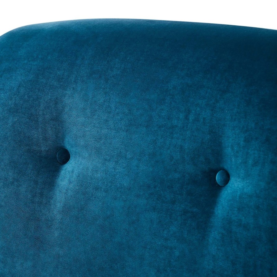 Furnishings House of Hackney Castle Chairs | Castle Chair Velvet-Teal