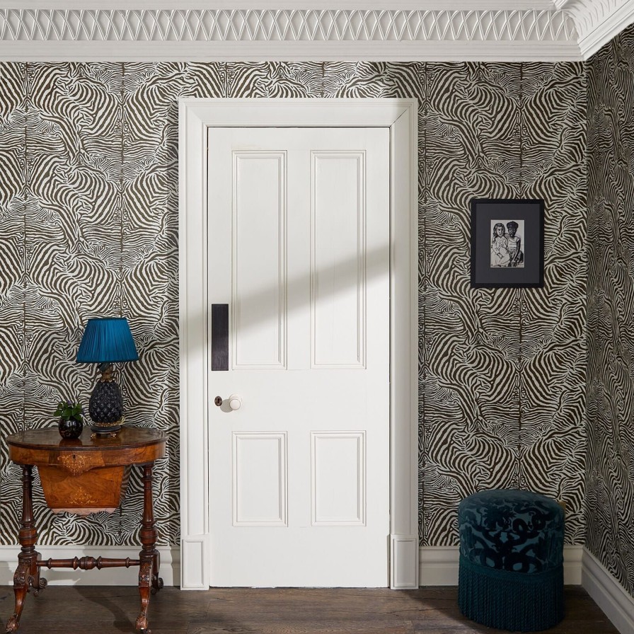 Wallpaper House of Hackney | Equus Wallpaper-Cocoa
