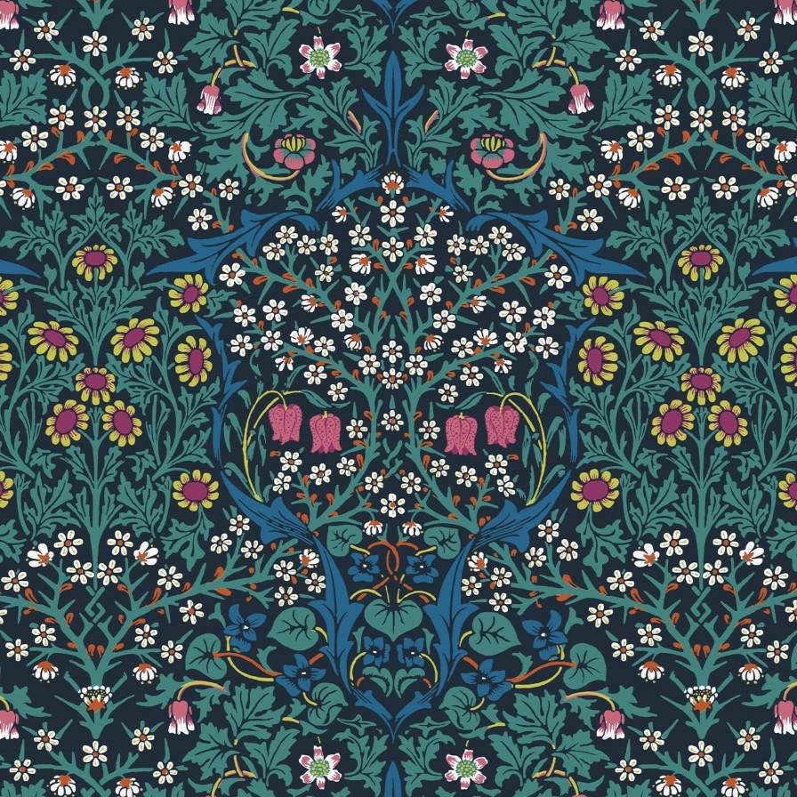 Wallpaper House of Hackney | Blackthorn Wallpaper-Emerald