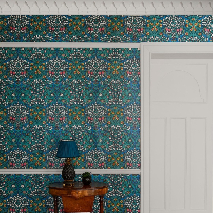 Wallpaper House of Hackney | Blackthorn Wallpaper-Emerald