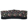 Furnishings House of Hackney Sofas | Artemis Cornwallis Curved 3-Seater Sofa-Black