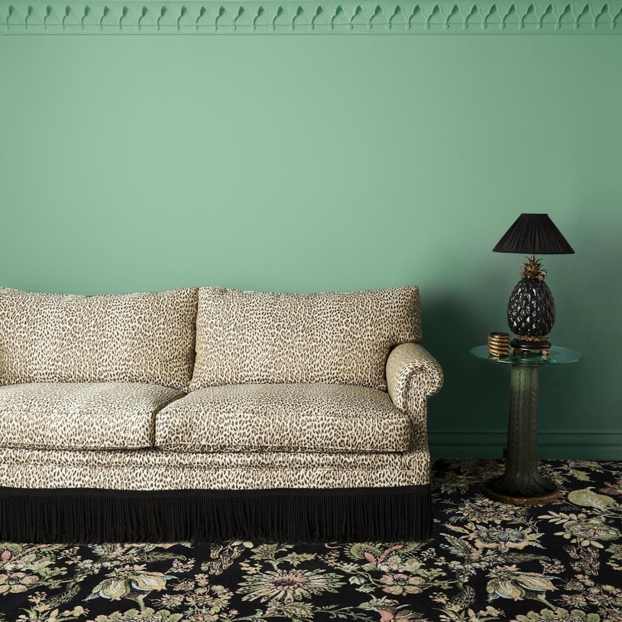 Furnishings House of Hackney Carpets | Florafantasia Carpet-Noir