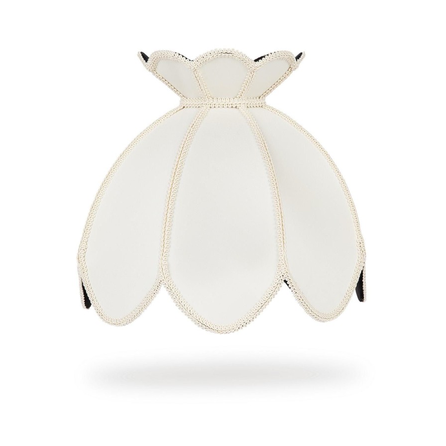 Accessories House of Hackney Lampshades | Galanthus Silk Table Lampshades-Ecru