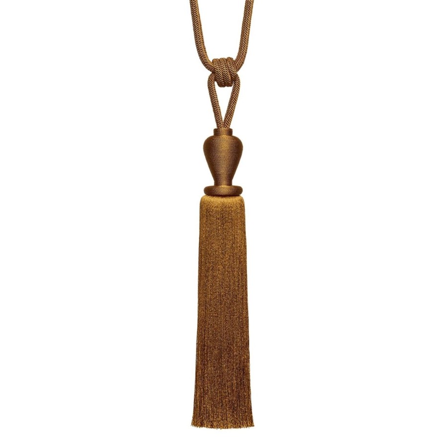 Fabric House of Hackney | Modern Curtain Tie-Back-Gold