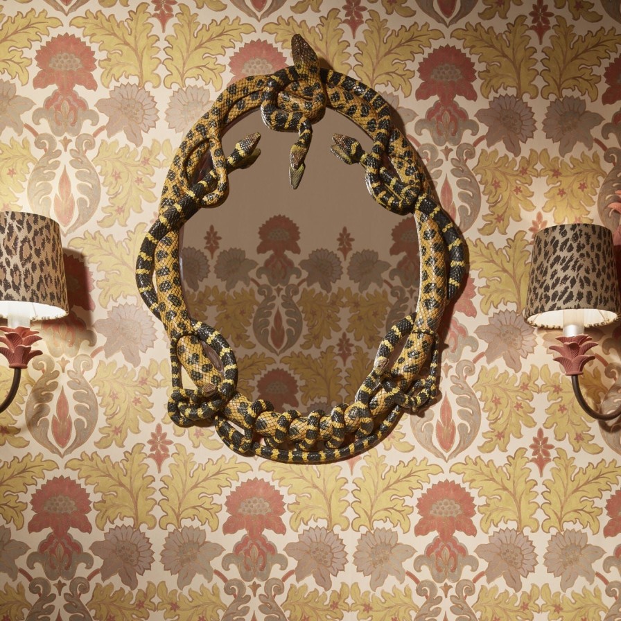 Accessories House of Hackney Mirrors | Serpentis Mirror-Ochre & Onyx