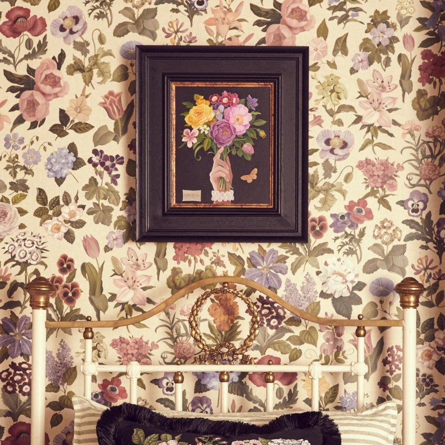 Accessories House of Hackney Art Work | Lizzie Riches 'Three Roses' Painting