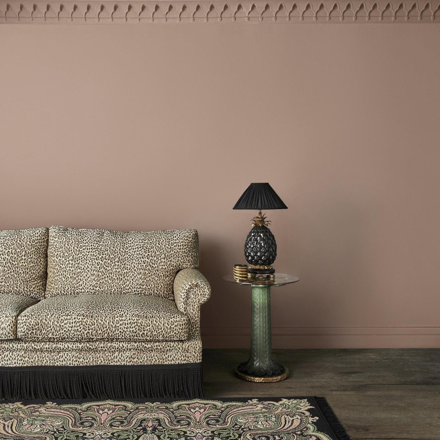 Furnishings House of Hackney Rugs | Labyrinth Rug-Noir