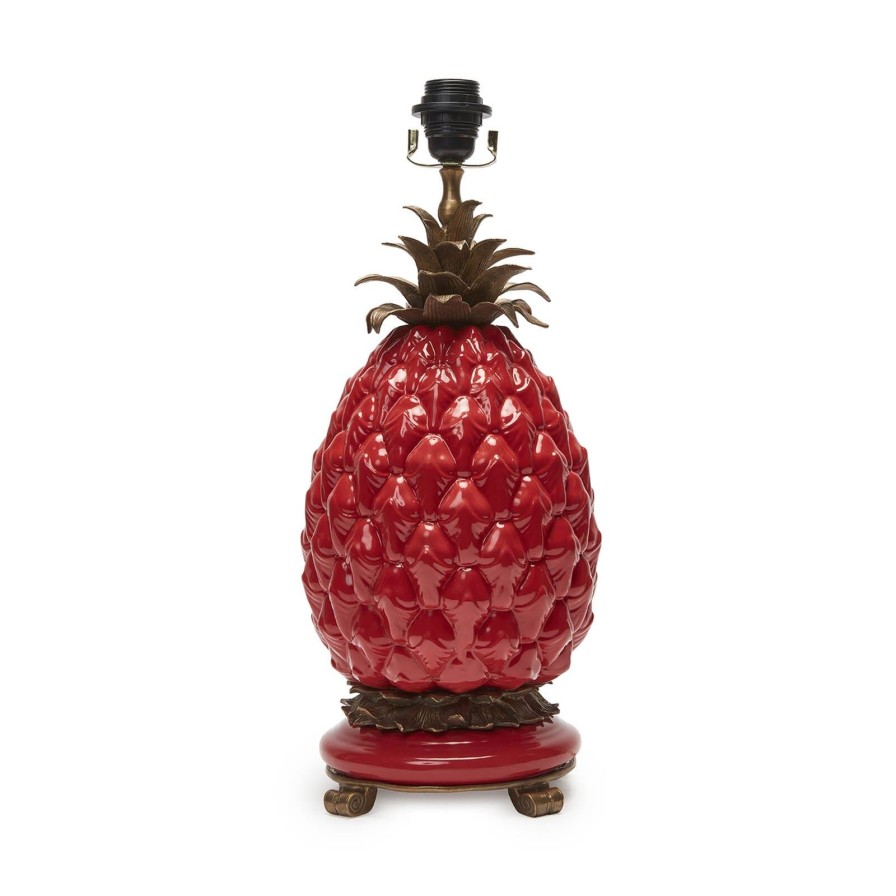 Accessories House of Hackney Lamp Bases | Ananas Lampstand-Cinnabar