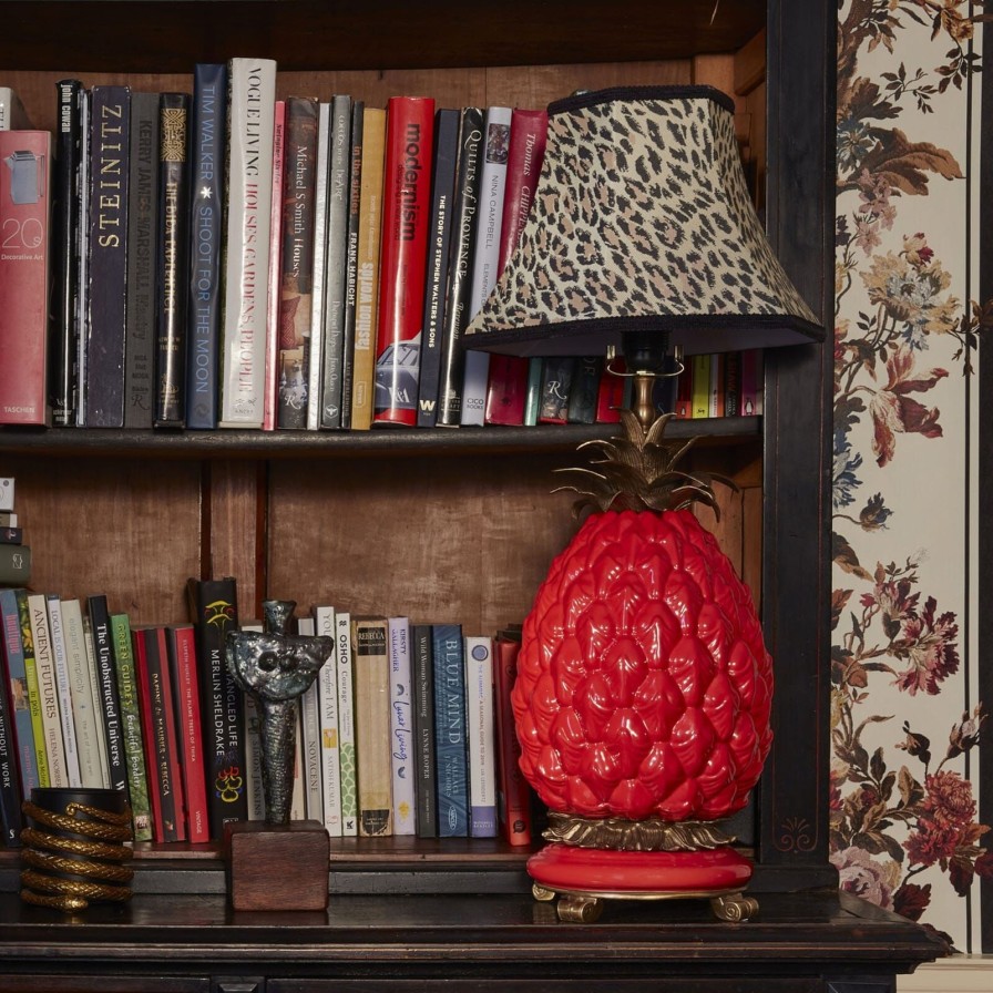 Accessories House of Hackney Lamp Bases | Ananas Lampstand-Cinnabar
