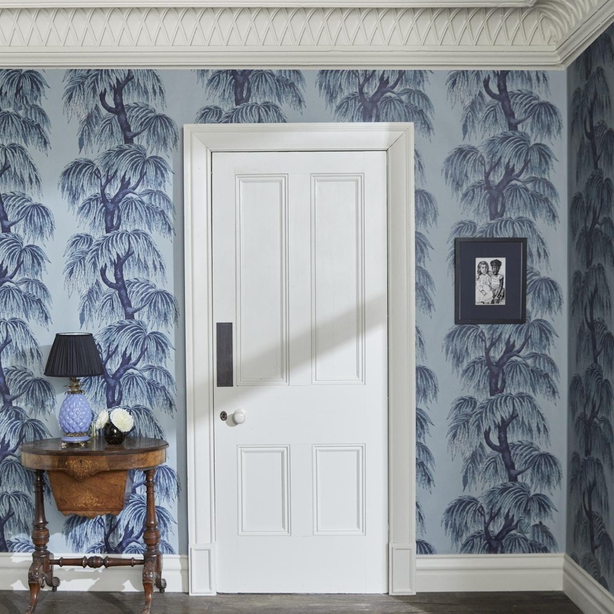 Wallpaper House of Hackney | Babylon Wallpaper Celestial Blue