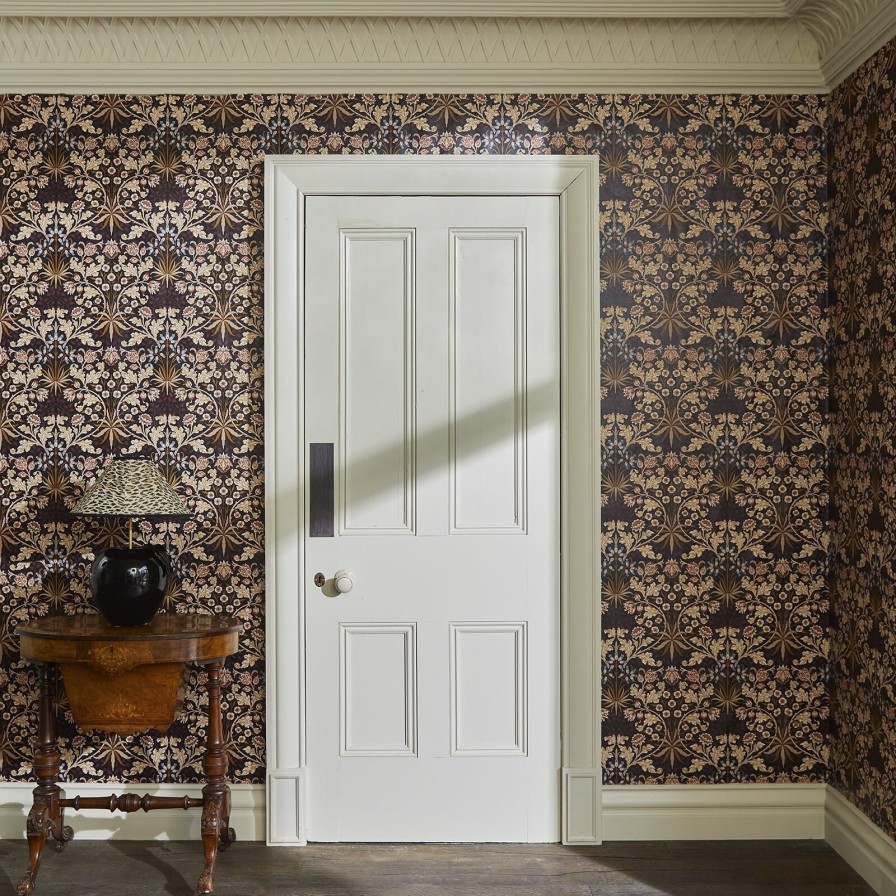 Wallpaper House of Hackney | Hyacinth Wallpaper-Black