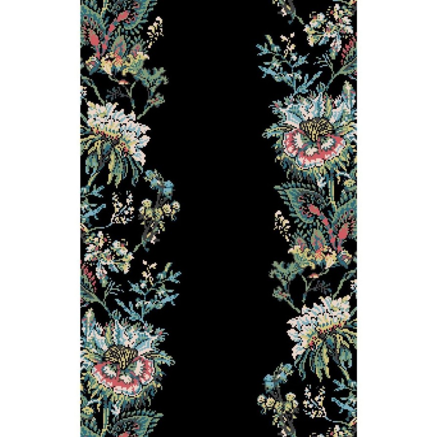 Furnishings House of Hackney Runners | Flora Fantasia Runner-Noir