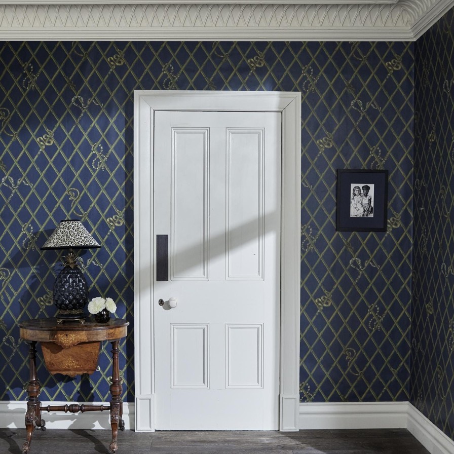 Wallpaper House of Hackney | Khasia Wallpaper-Midnight
